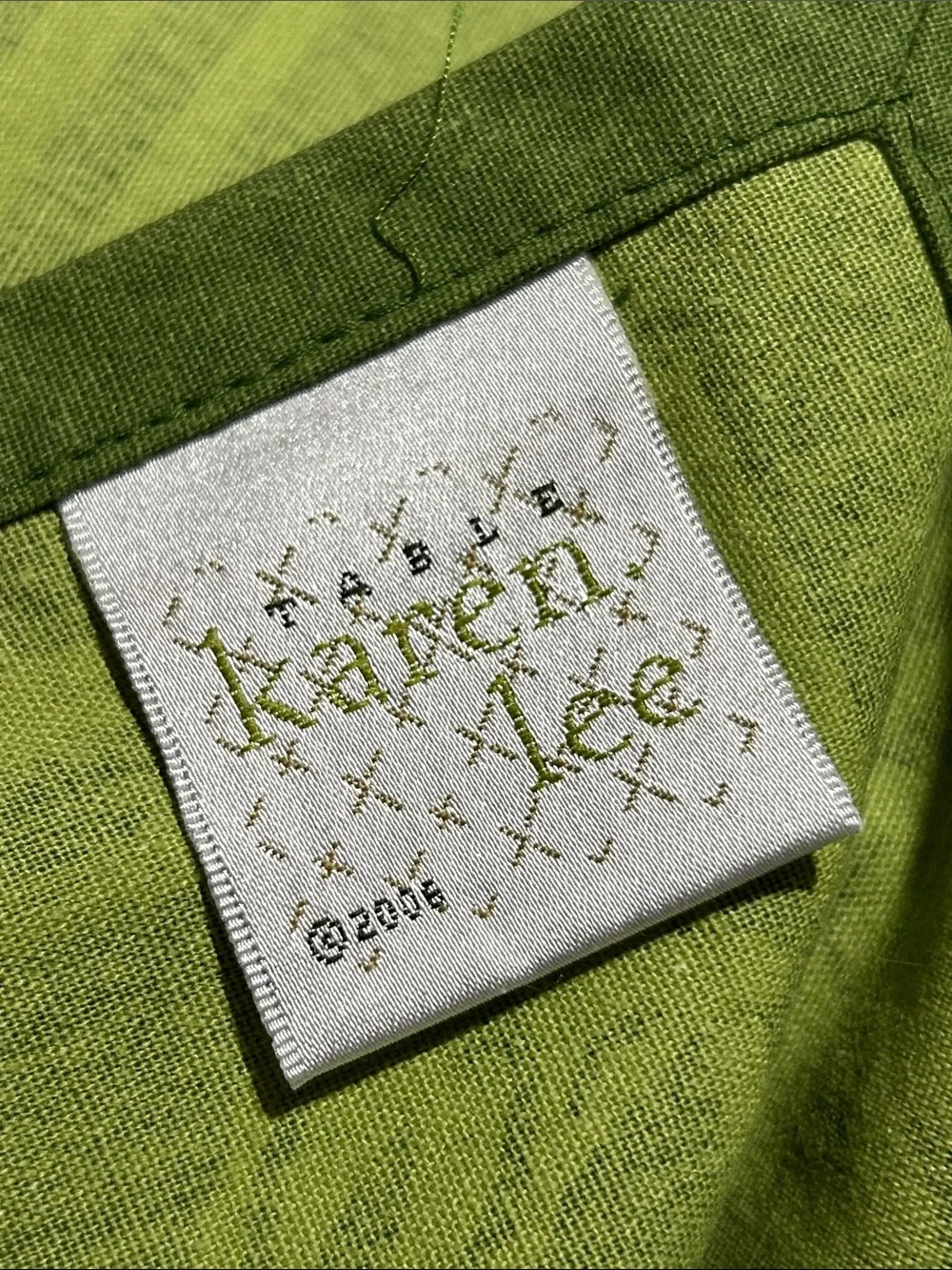 Karen Lee Ballard Sara Green Dinner Napkins X 8